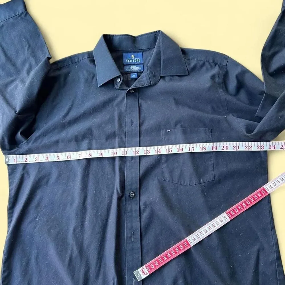 Stafford Men's Black Shirt